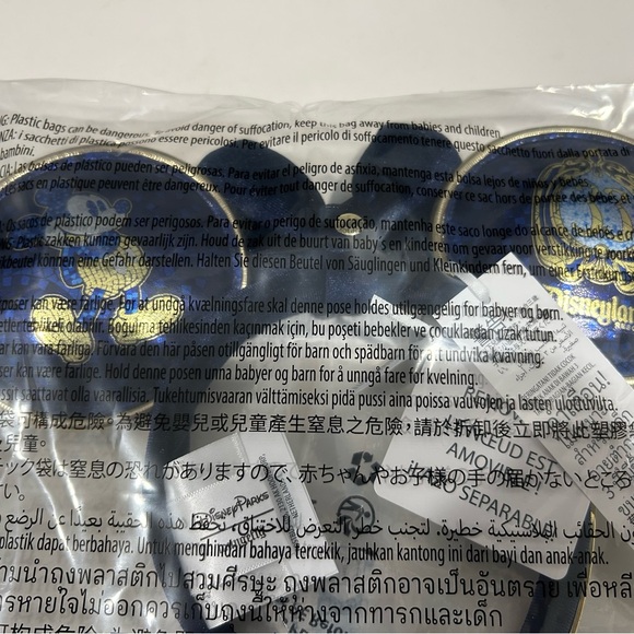 Disney Club 33 Blue and Gold Mickey Ears main image 2